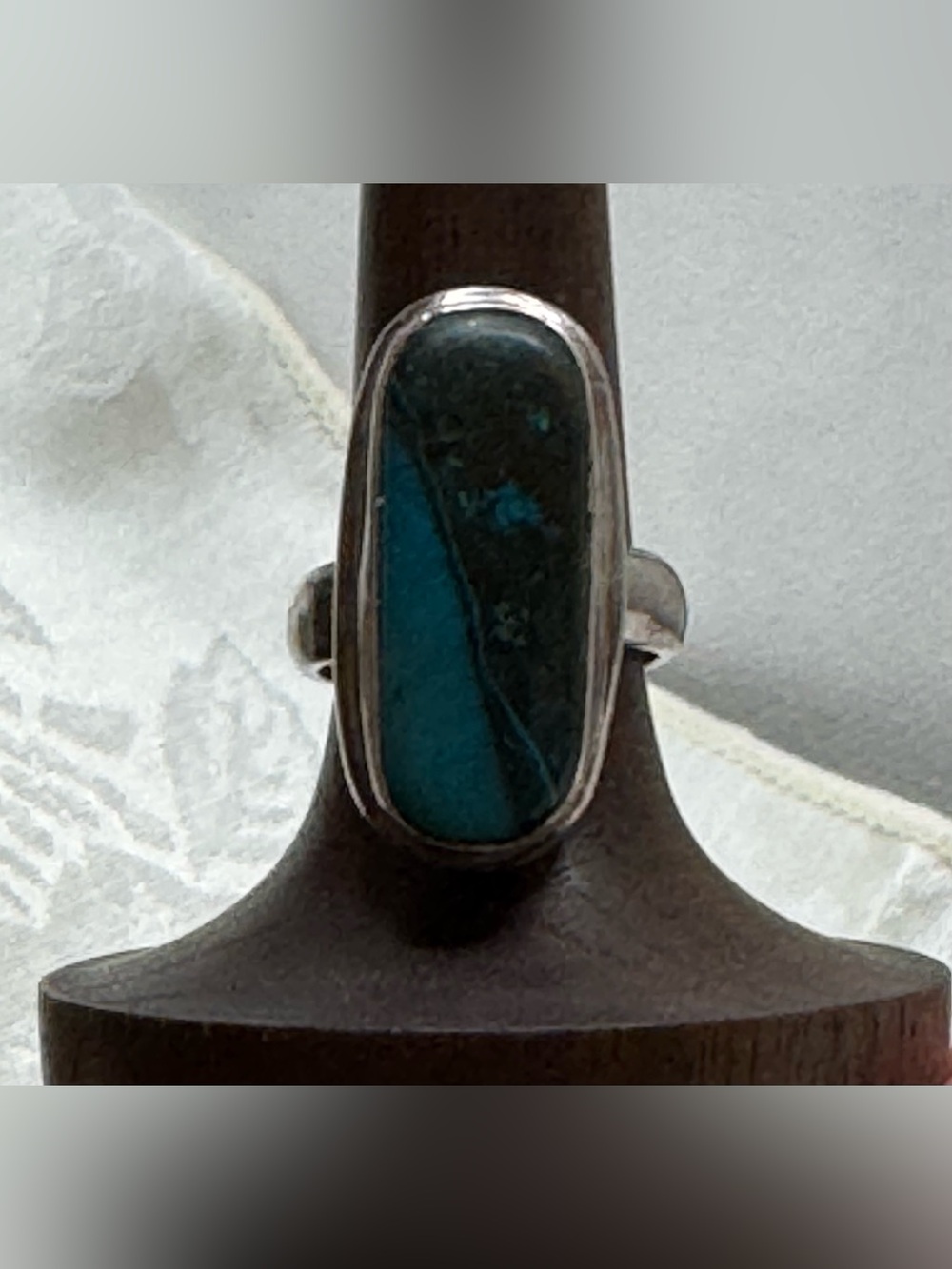 Sterling Silver Turquoise Ring - NaturalStone - Picture 5 of 5